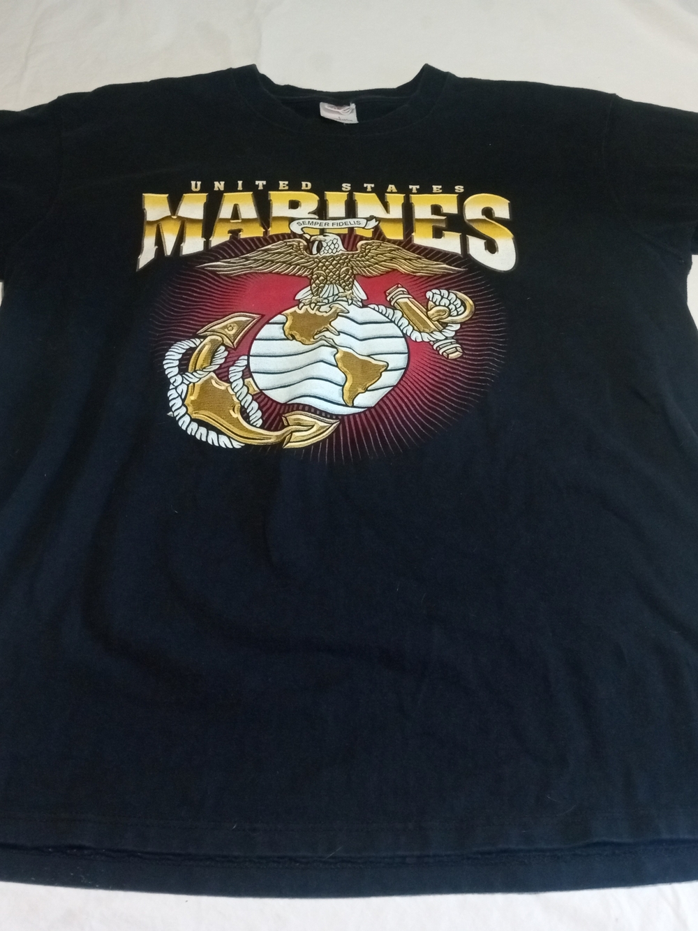 Soffe United States Marine Corps Black T-shirt